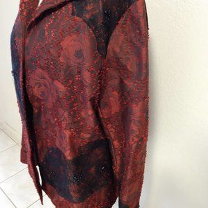 Coldwater Creek Red/Burgundy Jacket